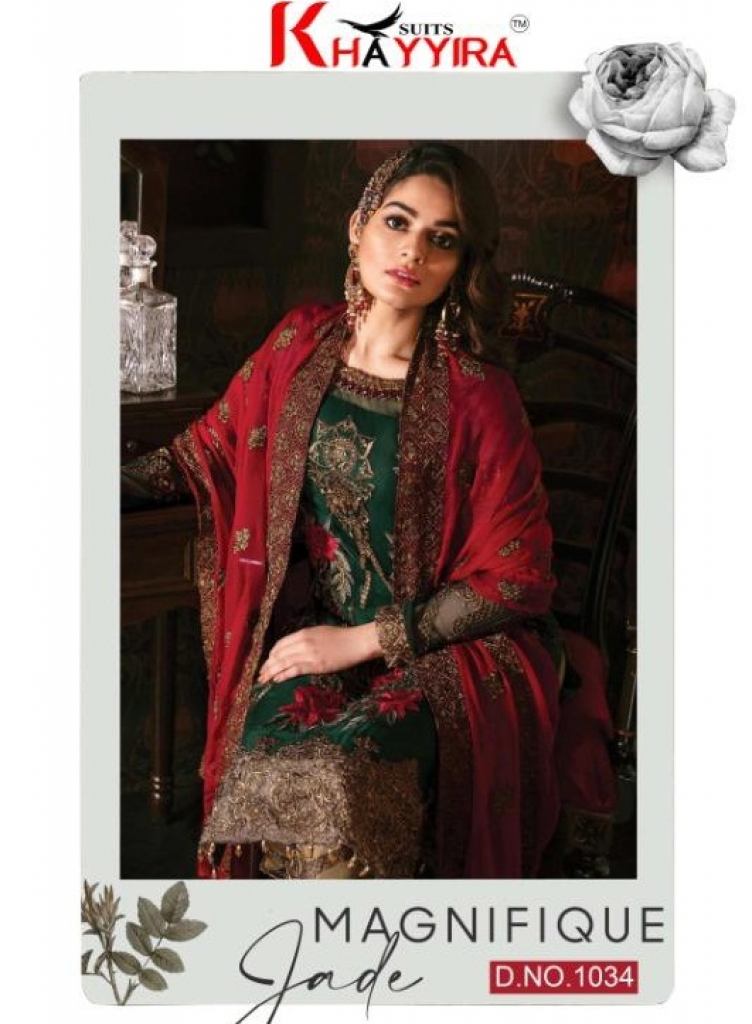 KHAYYIRA FREESIA 2 NX GEORGETTE HEAVY EMBROIDERED DESIGNER