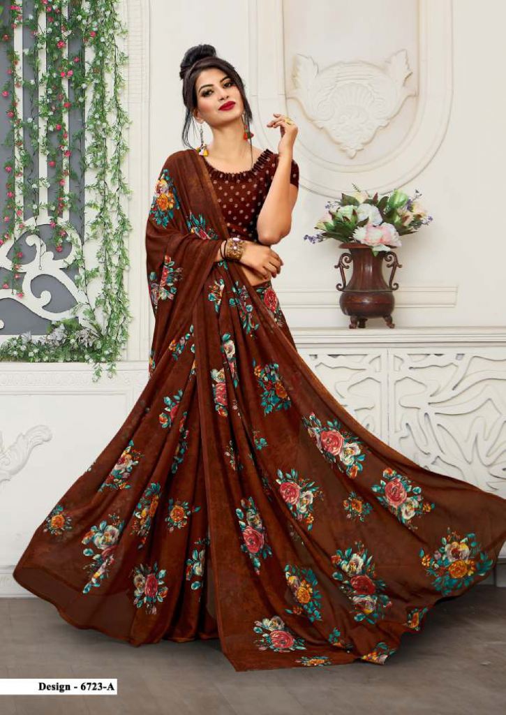 Kodas  presents Pankhuri Plus vol 25 Printed Saree Collection