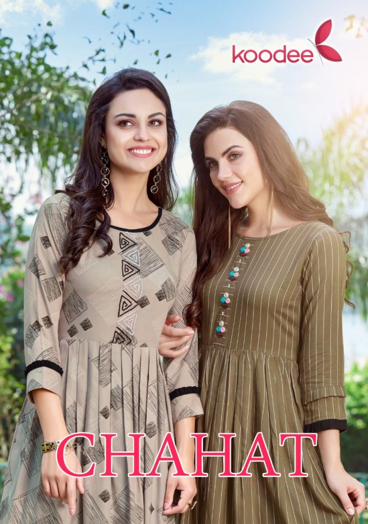 Koodee Present Chahat Kurtis catalogue