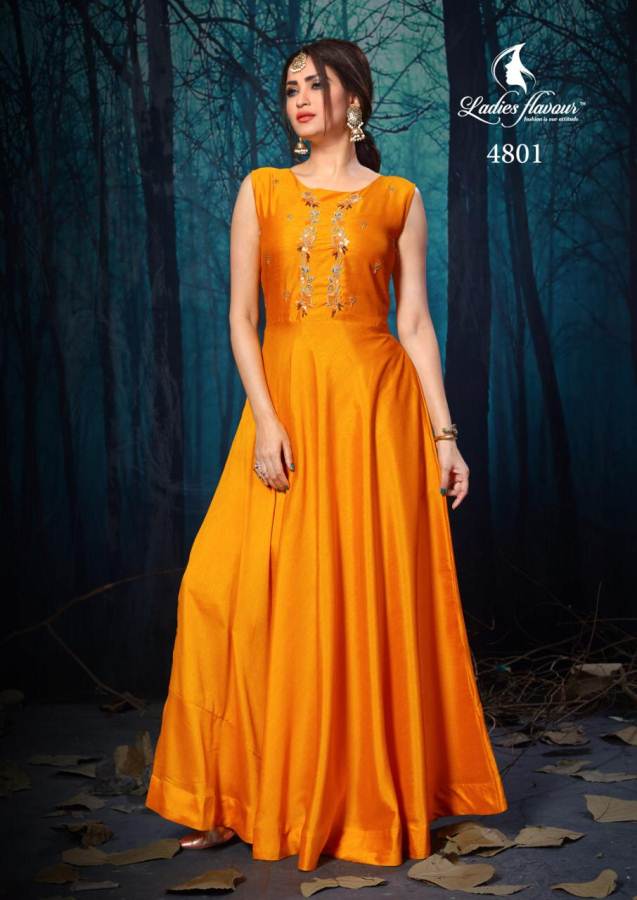 Lotus by Ladies flavour party wear gown collection