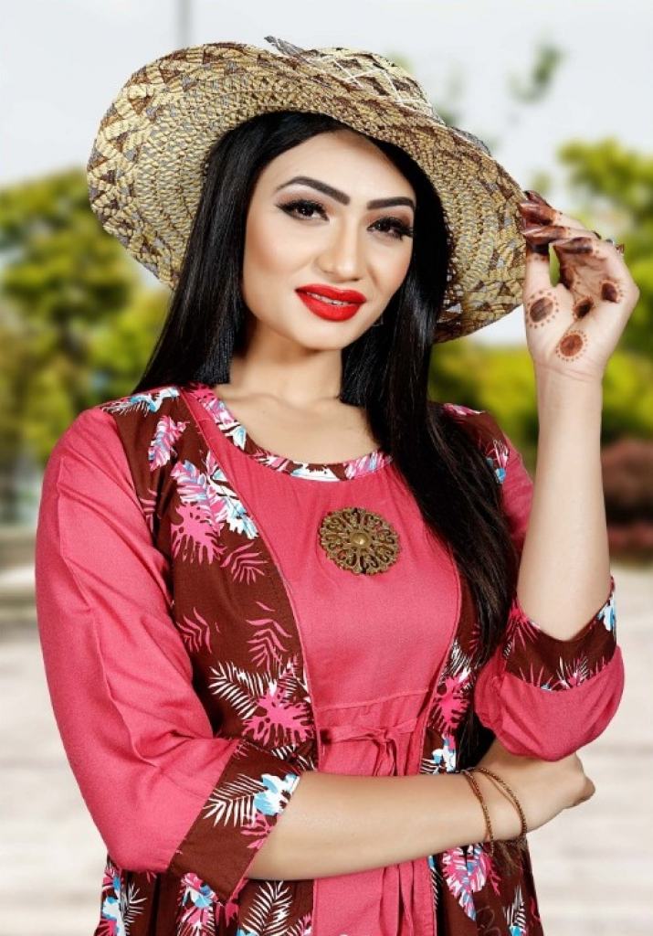 Meera long anarkali types kurtis collection