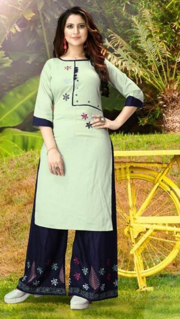 Mitali Present Girl Gift Kurti With Bottom 