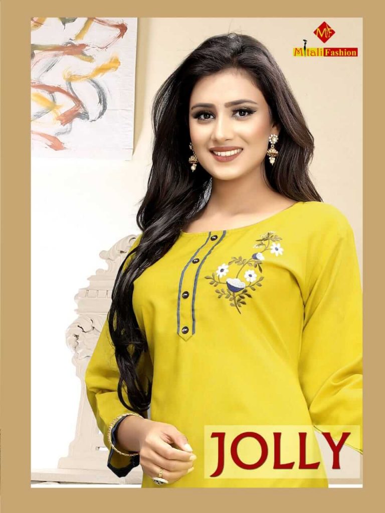 Mitali Present Jolly kurtis Catalogue