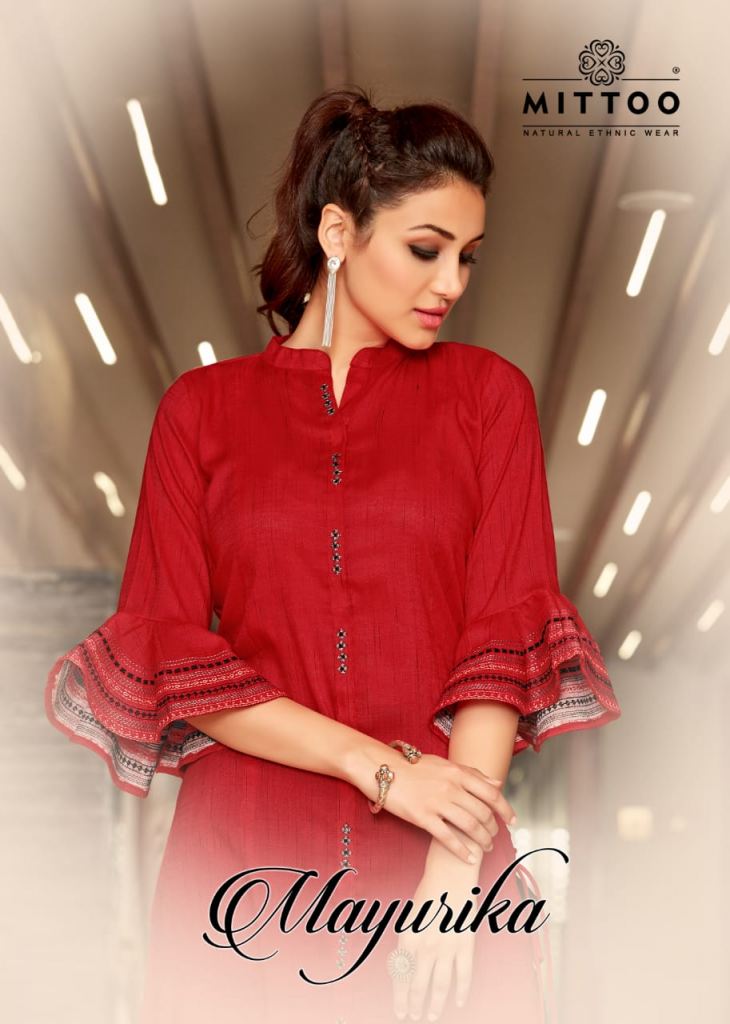 Mittoo Present Mayurika kurtis 
