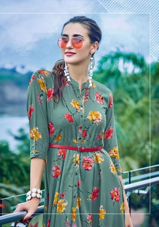 Best Summer Wear Ladies Kurti Combo Collar Neck Style