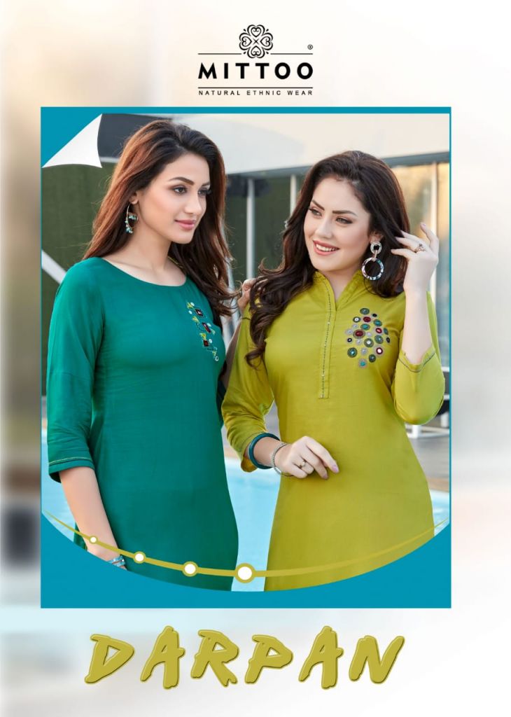 Mittoo Present Darpan Kurtis Catalogue