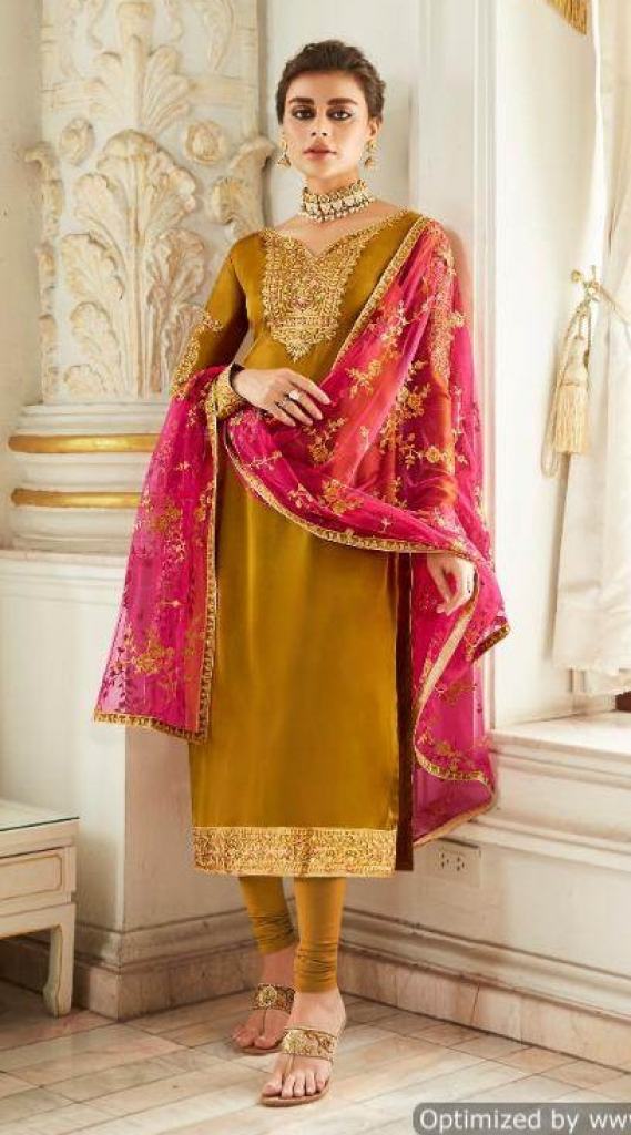 Mor Bagh by aashirwad party wear Georgette salwar suit