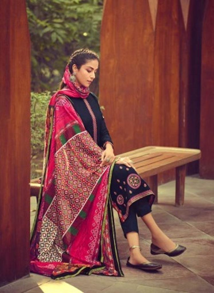 Mumtaz Ikkat Patola Nx Jam Cotton pakistani Dress