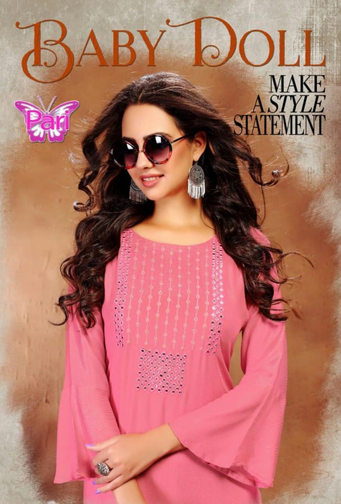 PARI BABY DOLL HEAVY RAYON RAVISHINGLY