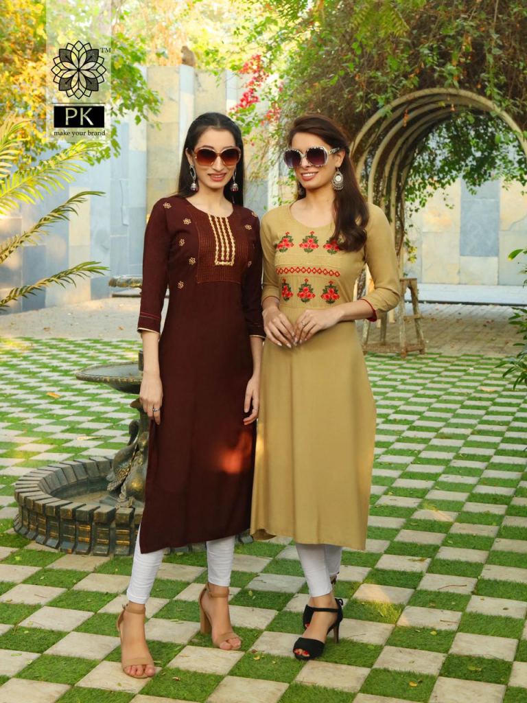 pk presents Class vol  2 Casual Wear Kurtis Collection