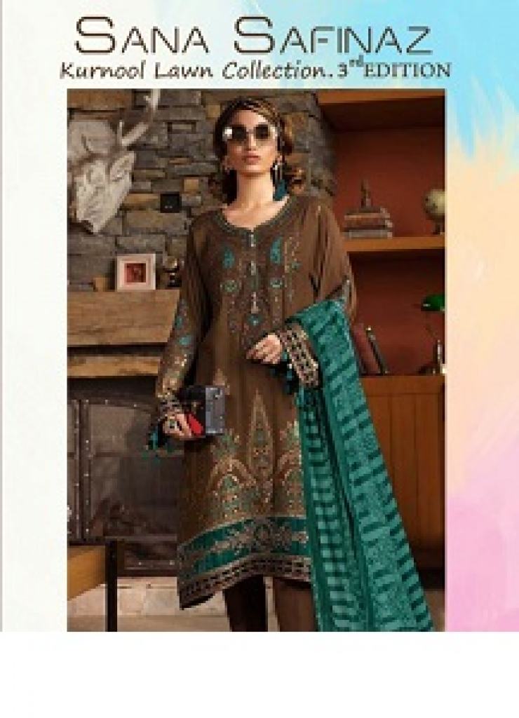 SANA SAFINAZ KURNOOL 3RD EDITION PURE LAWN KARACHI