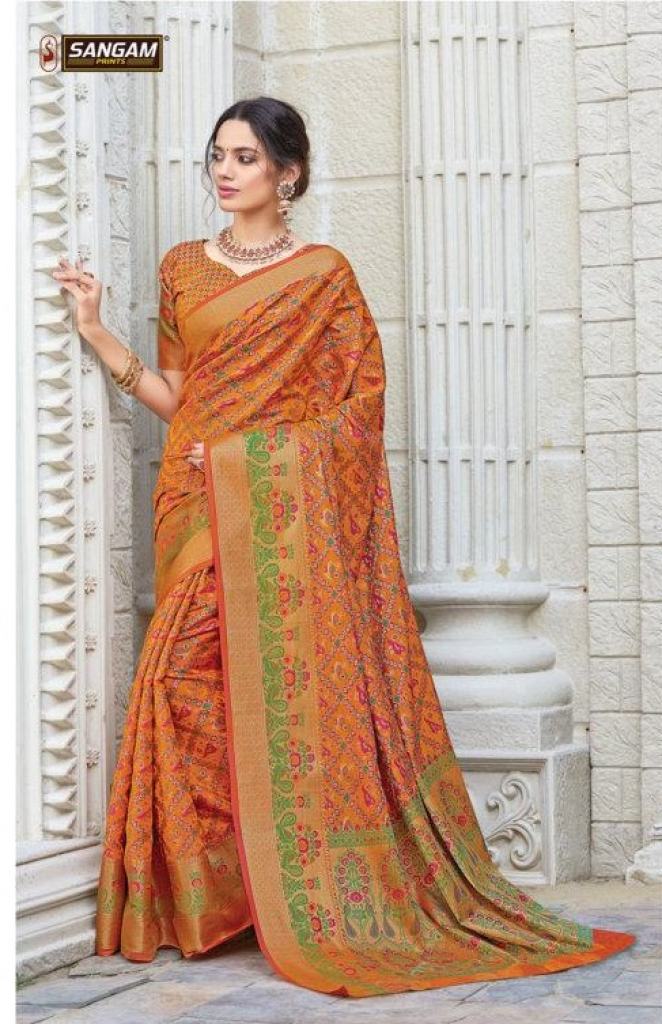 sangam presents Tanchui Silk Designer Saree Collection