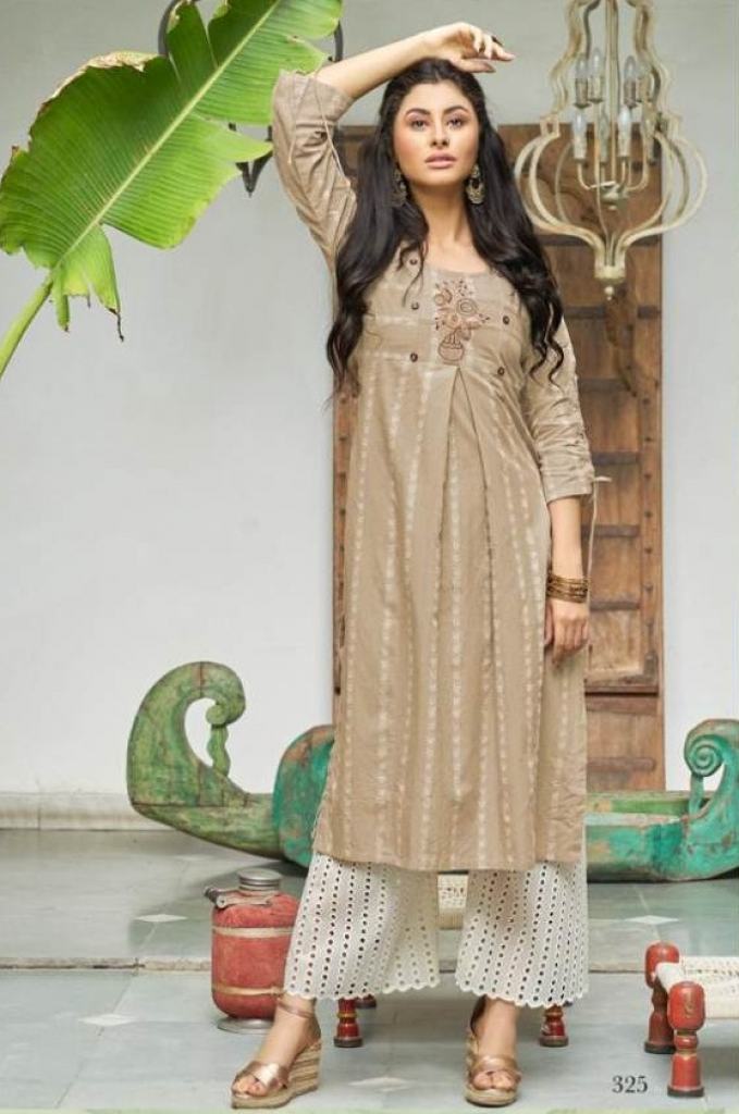 Sanskruti Present Jennifer vol 2 Straight Cut Kurti