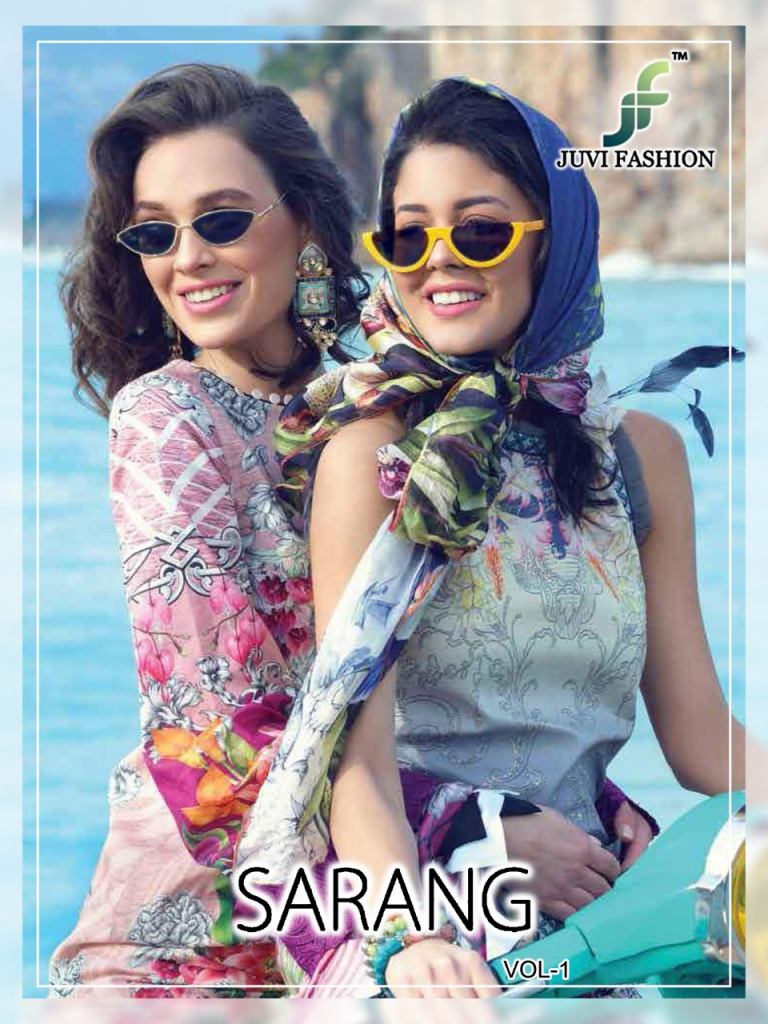 Sarang vol 1 lawn Pakistani Salwar Suits collection. 