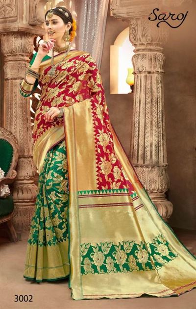 Madhulika by saroj traditional silk sarees 