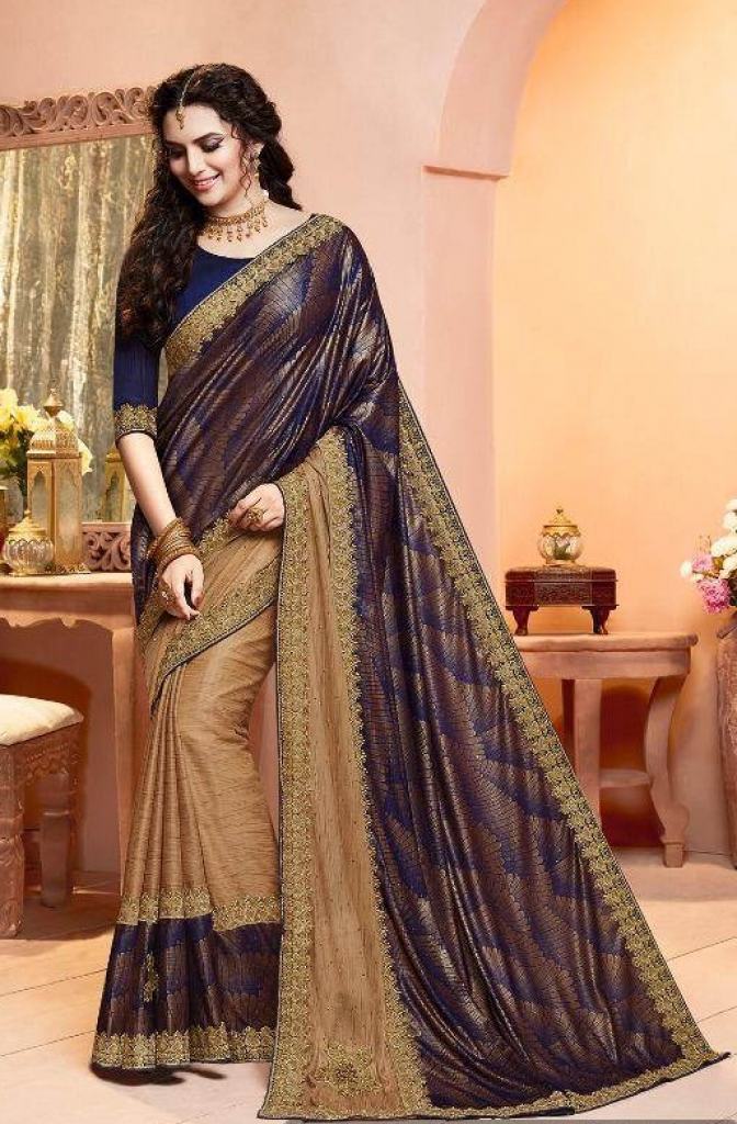 Saroj Present Hemlata Designer Lycra Saree Collection