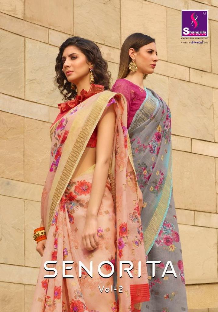 Shangrila Present Senorita vol 2 sarees