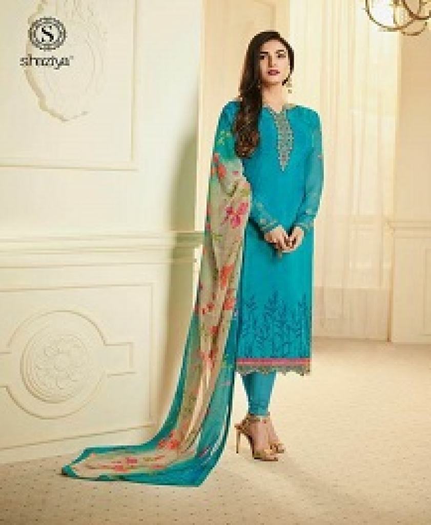 SHAZIYA GARDEN CRAPE 98 HEAVY DESIGNER