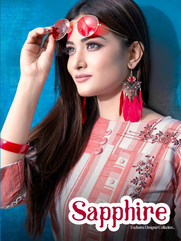 Shivasuki looks Present Sapphire Kurtis Catalogue