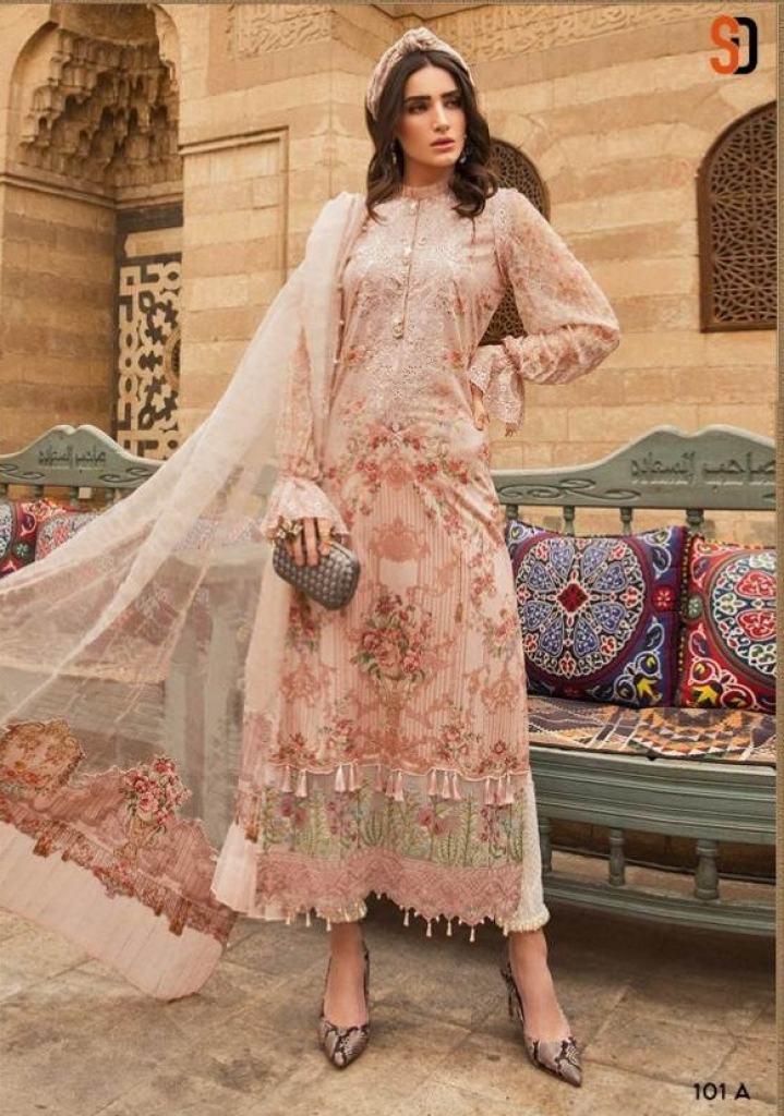 Shraddha Present Maria B vol 101 Pakistani Suits
