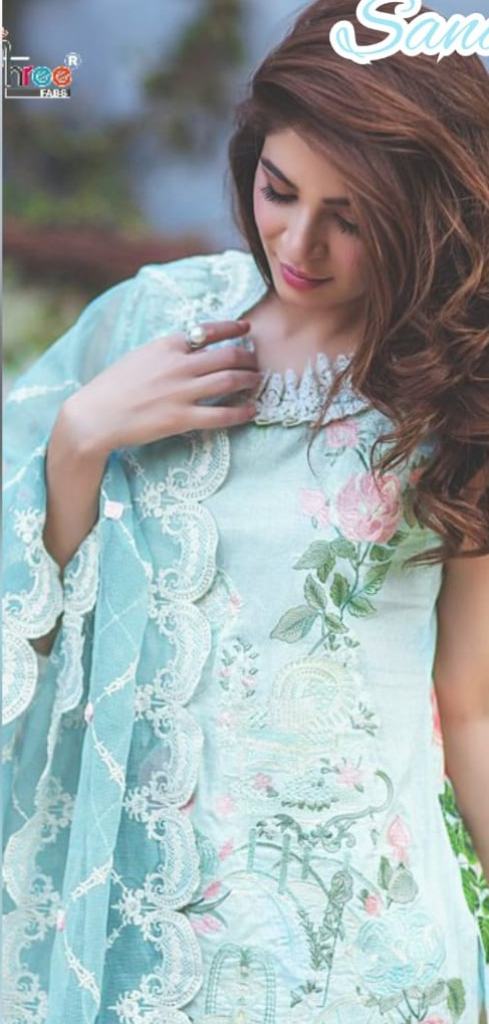 shree cotton pakistani suit collection