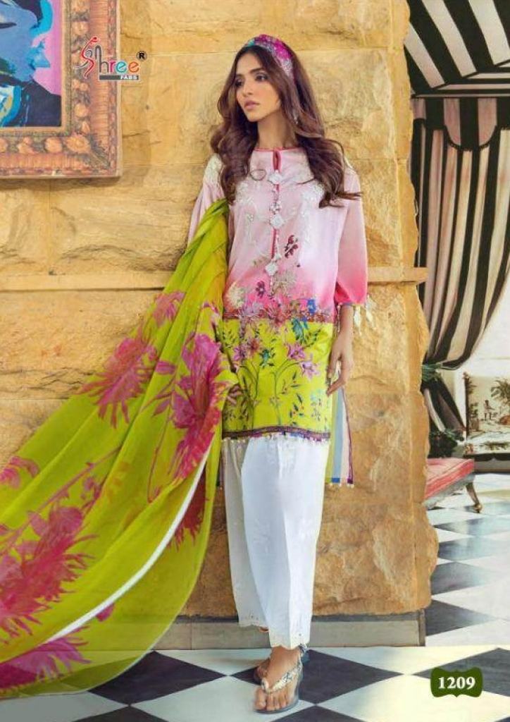 Shree Present Sana Safinaz Muzlin Collection vol 5  suit 