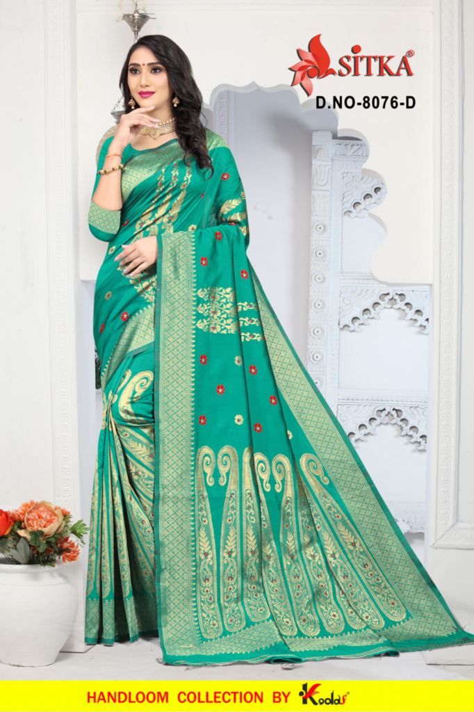 sitka presents Grahlaxmi 8076  Fancy Saree Collection