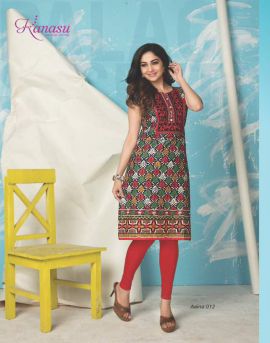 wholesale  Aaina cotton  kurtis catalog