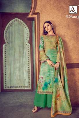 Alok  presents Dhoop  Designer Dress Material Collection