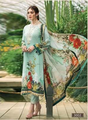 Asifa Nabeel  vol 3  Karachi Dress Material