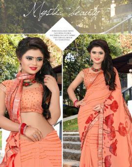 B-Avantika Weightless printed saree catalog 