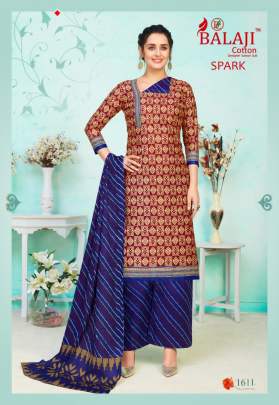 Balaji cotton   Spark  Vol 16 cotton printed dress material wholesale