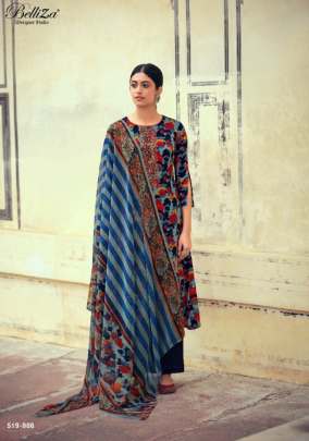Belliza presents  Mystic  Fancy Designer Dress Material 
