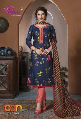 Devi Presents Icon VOL 9 Casual Wear Churidar Dress Materials