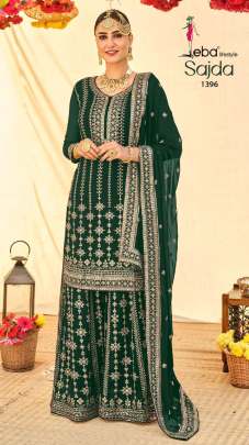 Eba Sajda catalog  Georgette Embroidery Buy Designer Salwar Suit