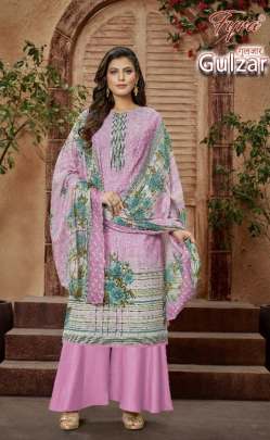Fyra Gulzar Catalog Daily Wear Pure Cotton Printed Women Unstitched Dress Materials 