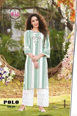 Ikw  Presents Polo Casual Wear  Kurti Collection
