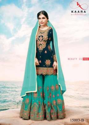 Kaara  presents Ghoomar Designer Salwar Suits