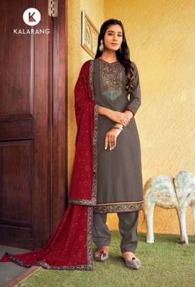 Kalarang Jannat Vol 2 Fancy Wear Designer Dress Materials Catalog