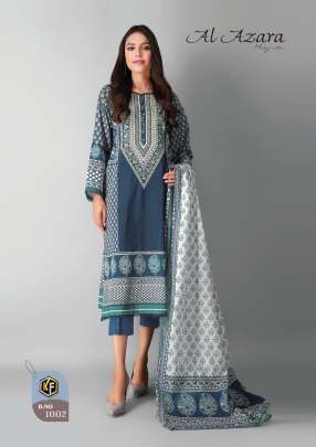 Keval Fab Al Zara Luxury Collection Catalog Casual Wear Karachi Cotton Dress Materials
