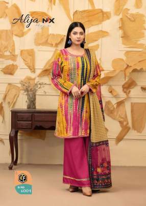 Keval Fab Alija Nx Catalog Daily Wear Karachi Cotton Dress Materials