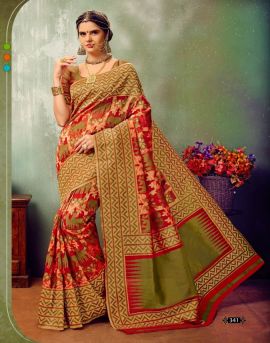 R-Maharani Bhagalpuri silk saree catalog 