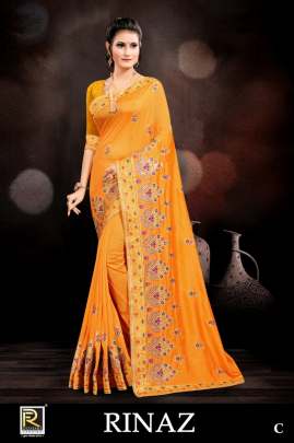 Ranjna presents Rinaz Festive wear sarees collection 