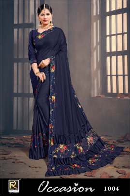 Ranjna presents occasion party wear  sarees collection 