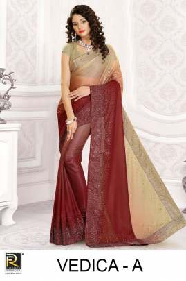 Ranjna  presents  Vedica Festive Wear Sarees Collection