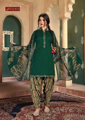 Roli Moli  presents   Patiyala House Dress Materials Collection