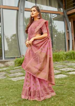 Sangam Desi Festive Wear Handloom Cotton Sarees Collection