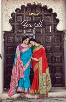  Zari Weaving Pure Silk Sarees