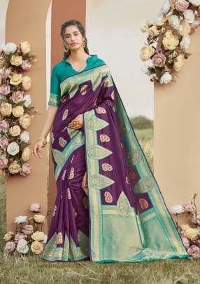 Sangam Sunaina Festive Wear Silk Sarees Collection