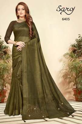 Saroj Jalwaa Vol 2  Catalog Festive Wear Linen Cotton Sarees 